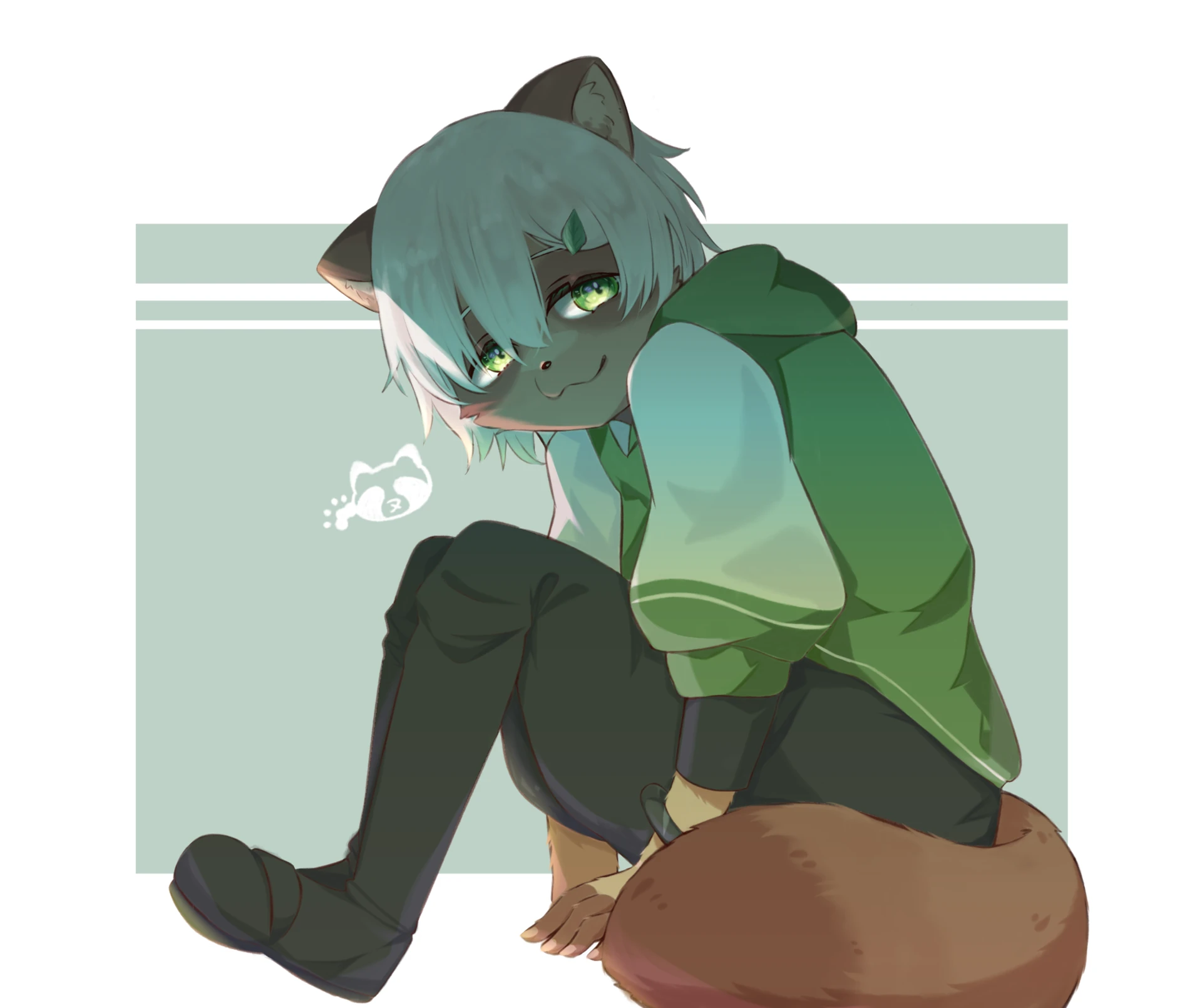 怠惰ヌキさんのイラスト