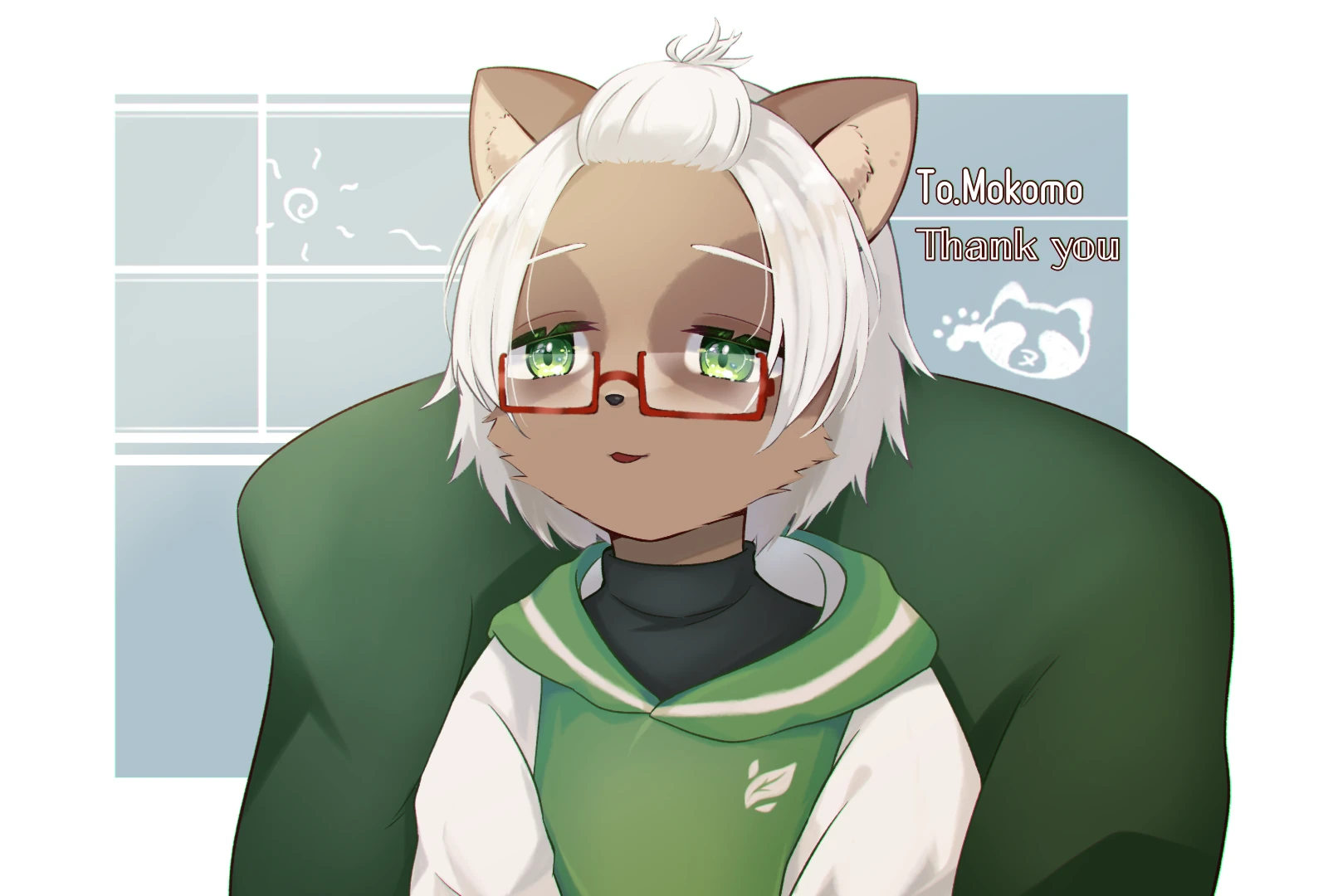 怠惰ヌキさんのイラスト