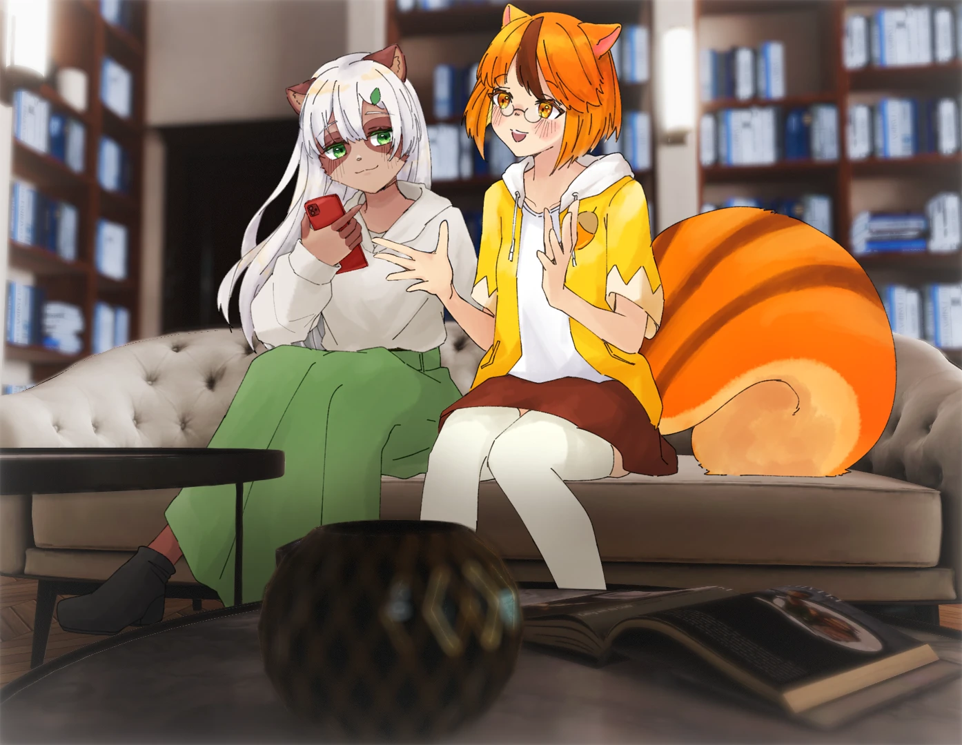 怠惰ヌキさんのイラスト