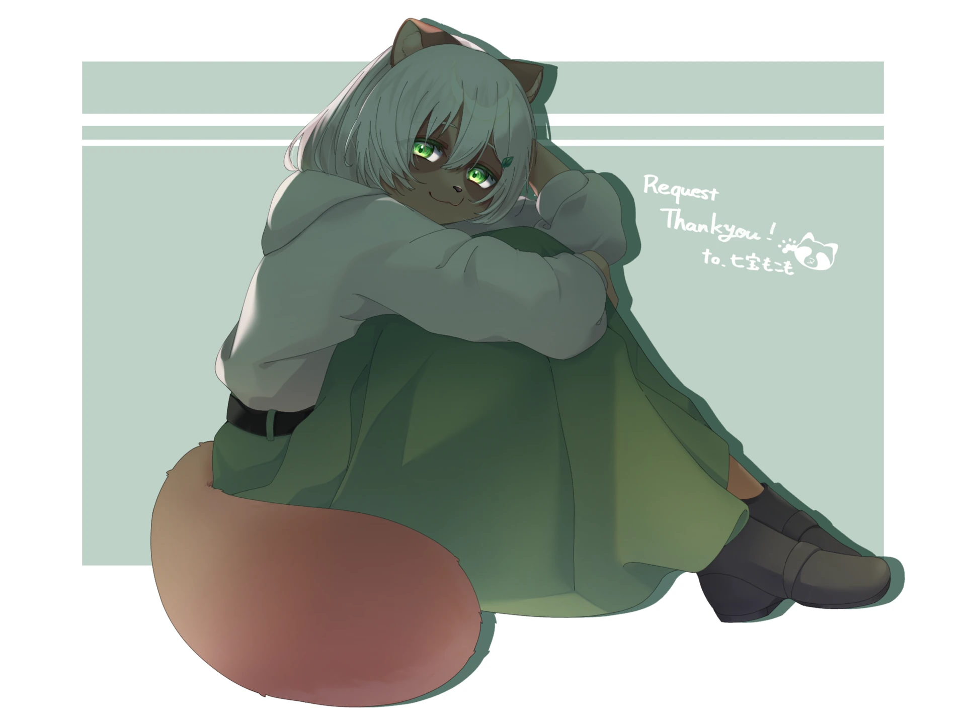 怠惰ヌキさんのイラスト