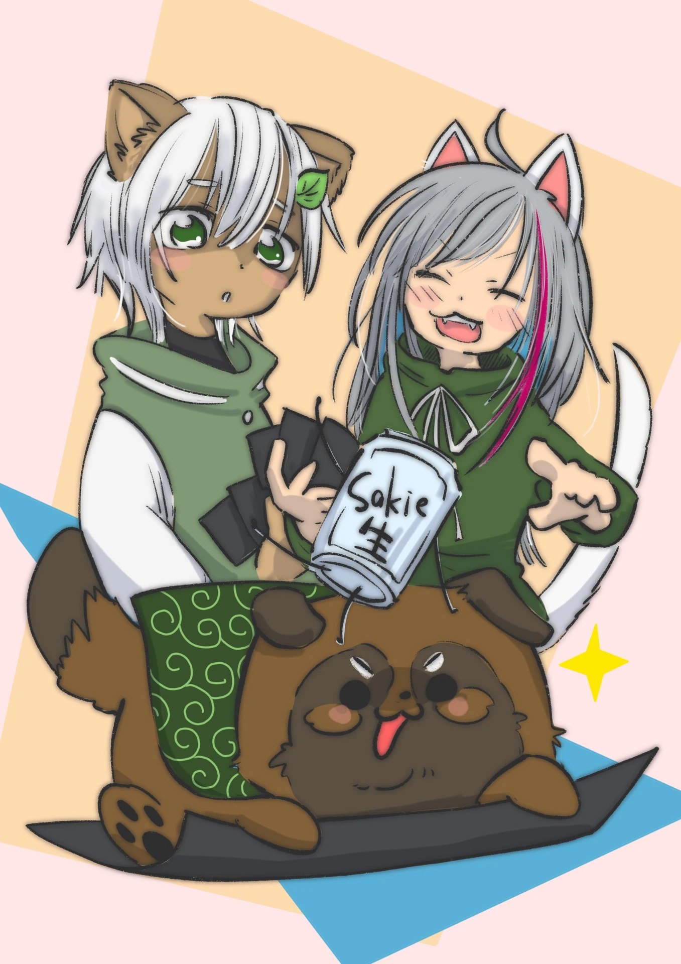 ニャトリエさんのイラスト